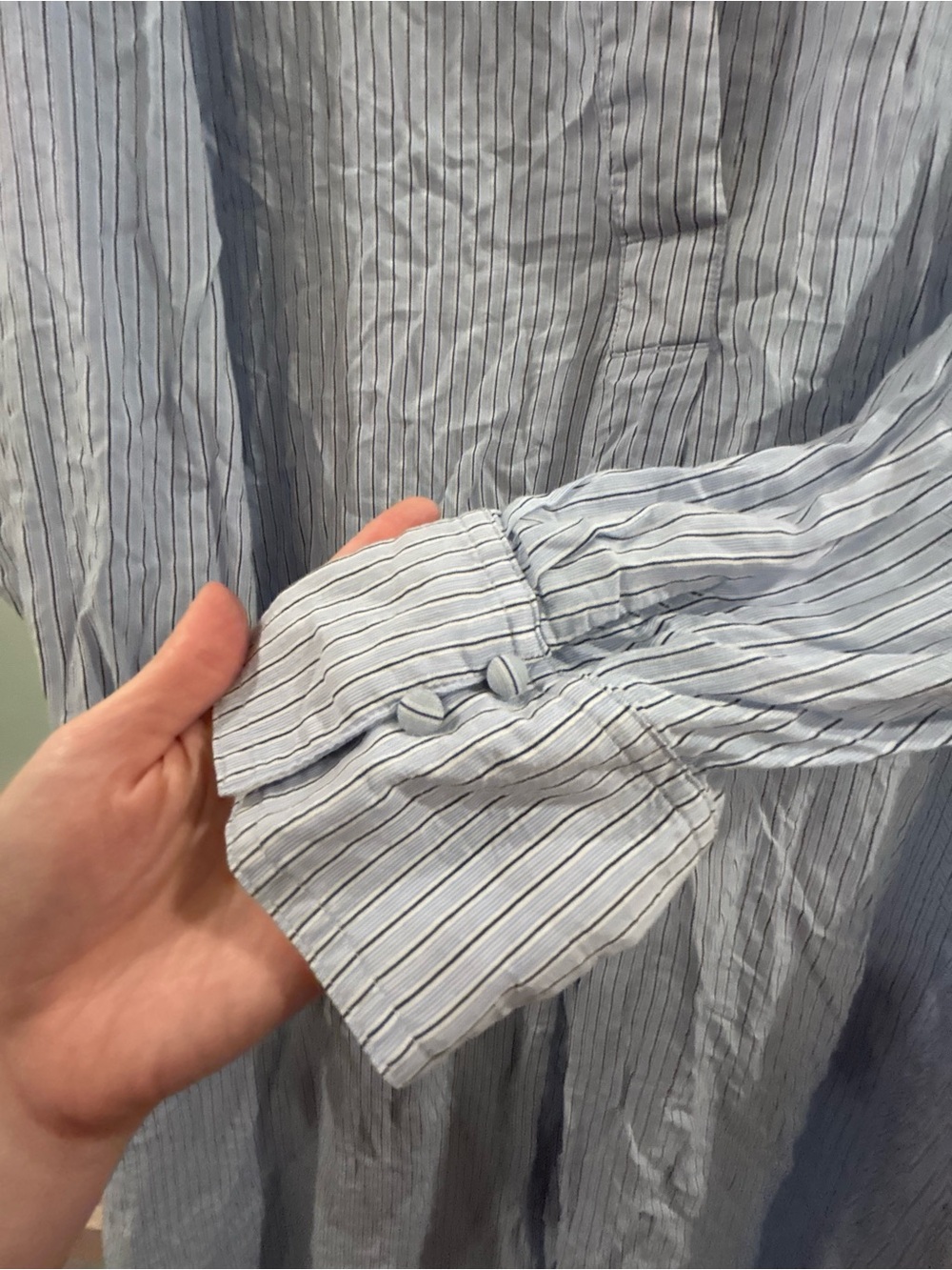 H&M light blue coverup